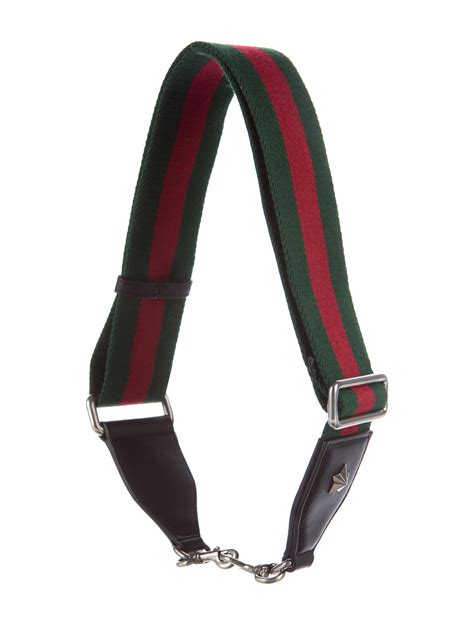 gucci leather shoulder strap|replacement Gucci shoulder strap.